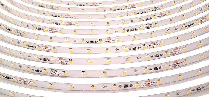  Constant Current 2835 led flexible strip 30M long distance without voltage drop   