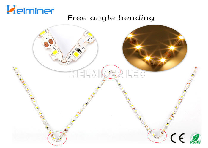   LED Strip 2835 Free Bending S Shape LED Strip DC12V Flexible LED Light 60LED/m 5m/Lot for Channel Letter. 