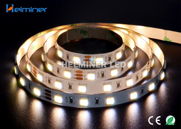 CCT Colour Temperature Adjustable led tape light , CCT LED Strip Light