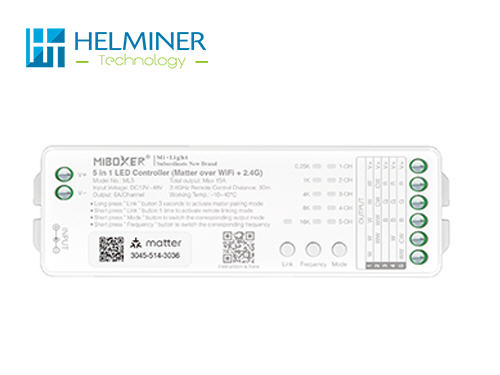  Mi Light , 2,4G 4Z + MATTER (WIFI) LED Funk Controller 5-in-1    