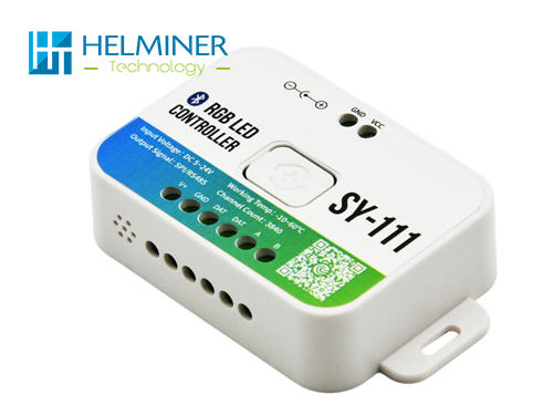  SY111 SPI TTL Digital Addressable RGB, RGBW, RGBCCT, DMX512 LED Controller     