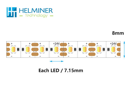  2-IN-1 2835 140 LED/m 280 LED/m 18W CCT LED Strip, Tuneable White LED-Streifen    
