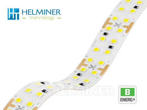 20mm width 24v 256 led/m 31.25 cut , 2835 high light efficacy led strip for ceiling light , aluminum profile light
