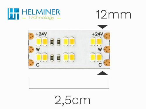   CCT LED Streifen 24V dualweiß 36W/m warmweiß+kaltweiß , 
11930 Auswahl ,Beleuchtung LED-Bänder  , Spanndecken LED licht 