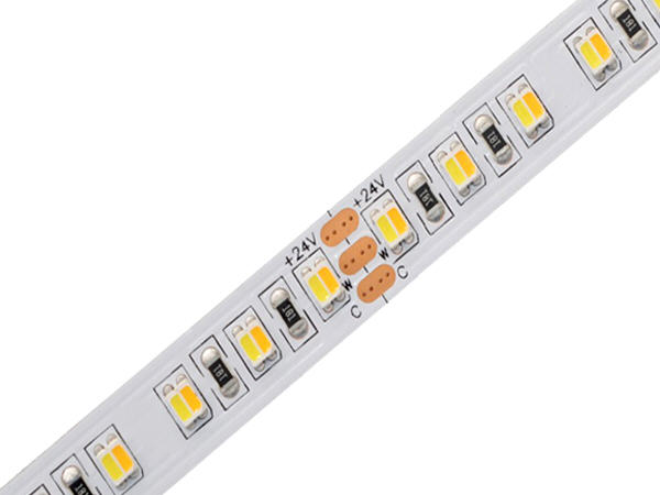  Dual white color SMD 3528 CCT LED Strips 