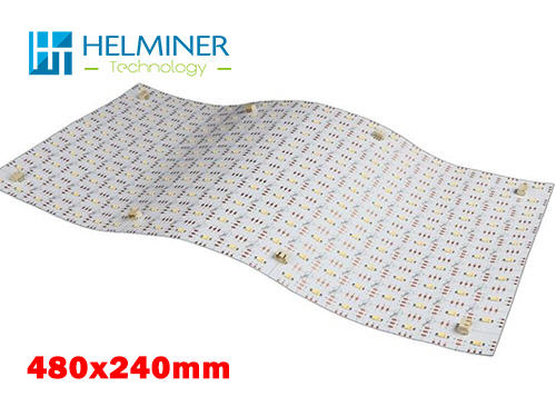  480*240mm 288 LEDS / 576 LEDs CCT, White  SMD Flexible Led Sheet Light 