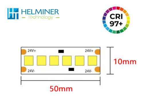   CRI97+ , CRI95+ Flex LED Strip For Linear Light .
                        Strip LED flessibile per illuminazione lineare con LED 